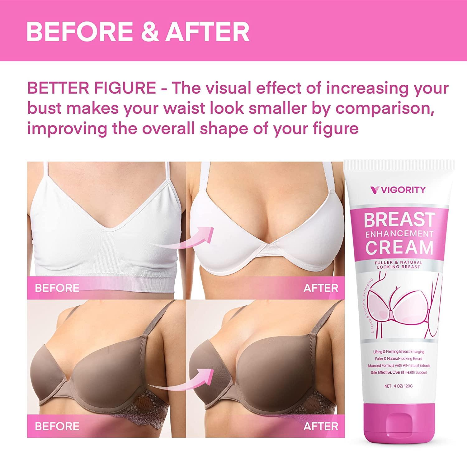 Breast Enhancement Cream, 100g Natural Breast Enlargement Cream for Breast  Growth & Bigger Breast, Boob Cream with Gentle Formula to Lift, Firm 