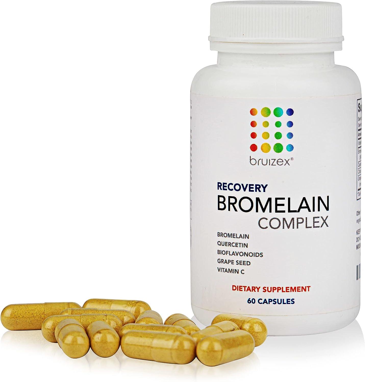 Bromelain & Quercetin Recovery Complex Post Surgery Relief for