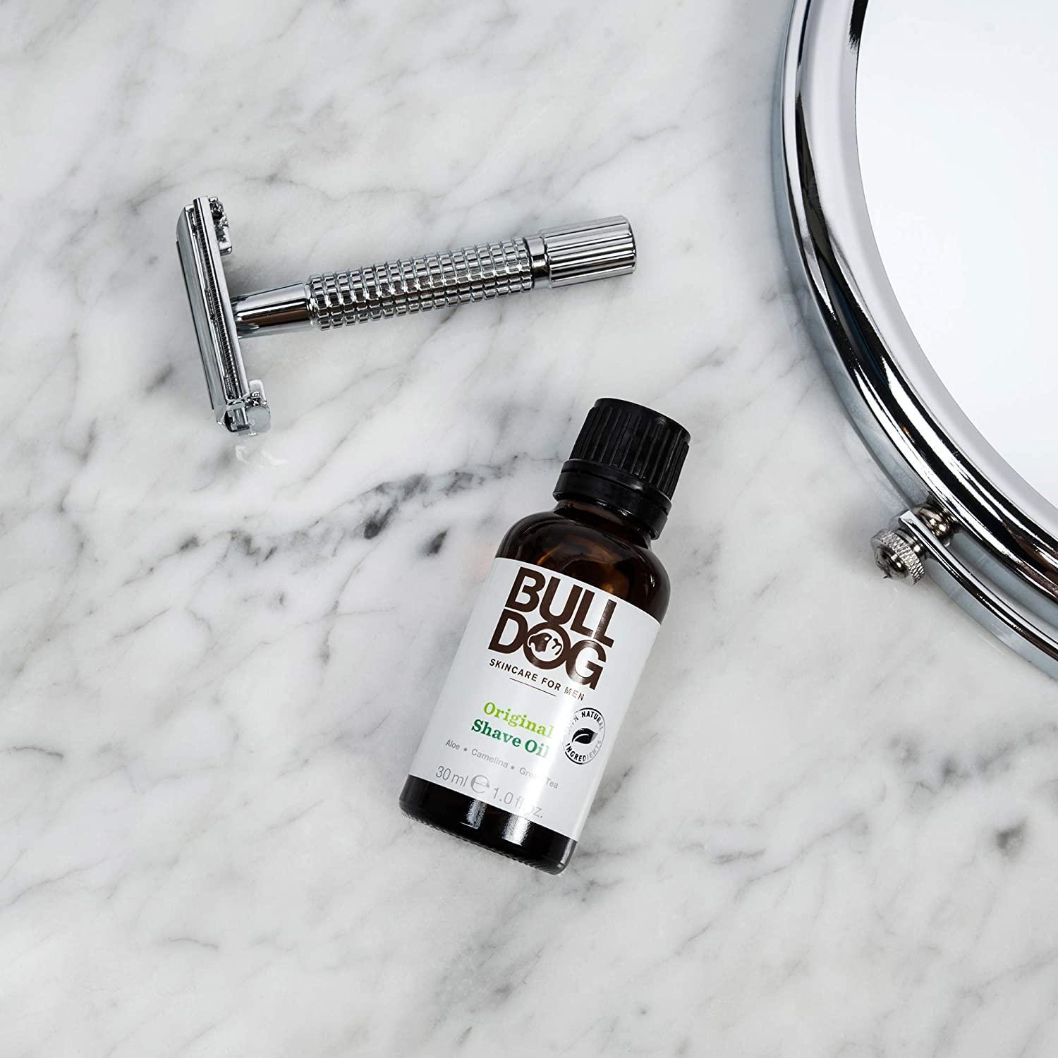 Bulldog Men's Skincare & Grooming Original Shaving Oil & Beard Care 1 Fl Oz