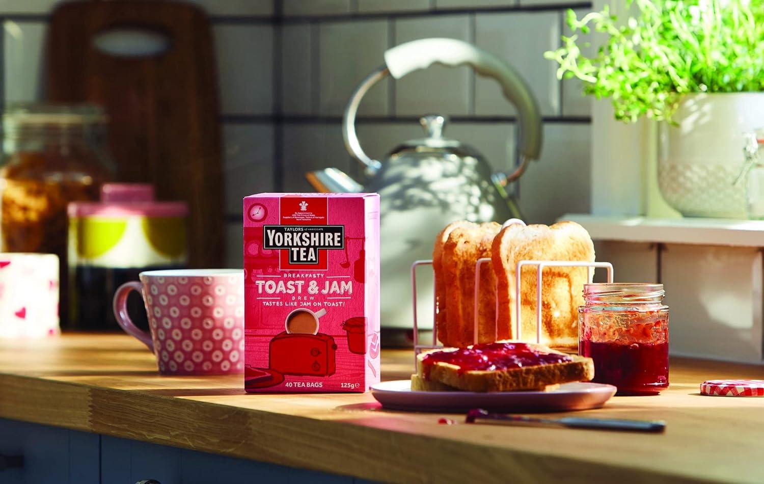 Yorkshire Tea Bags (Each Pack 40 Bags). Pick Any 6 from 3 Flavours