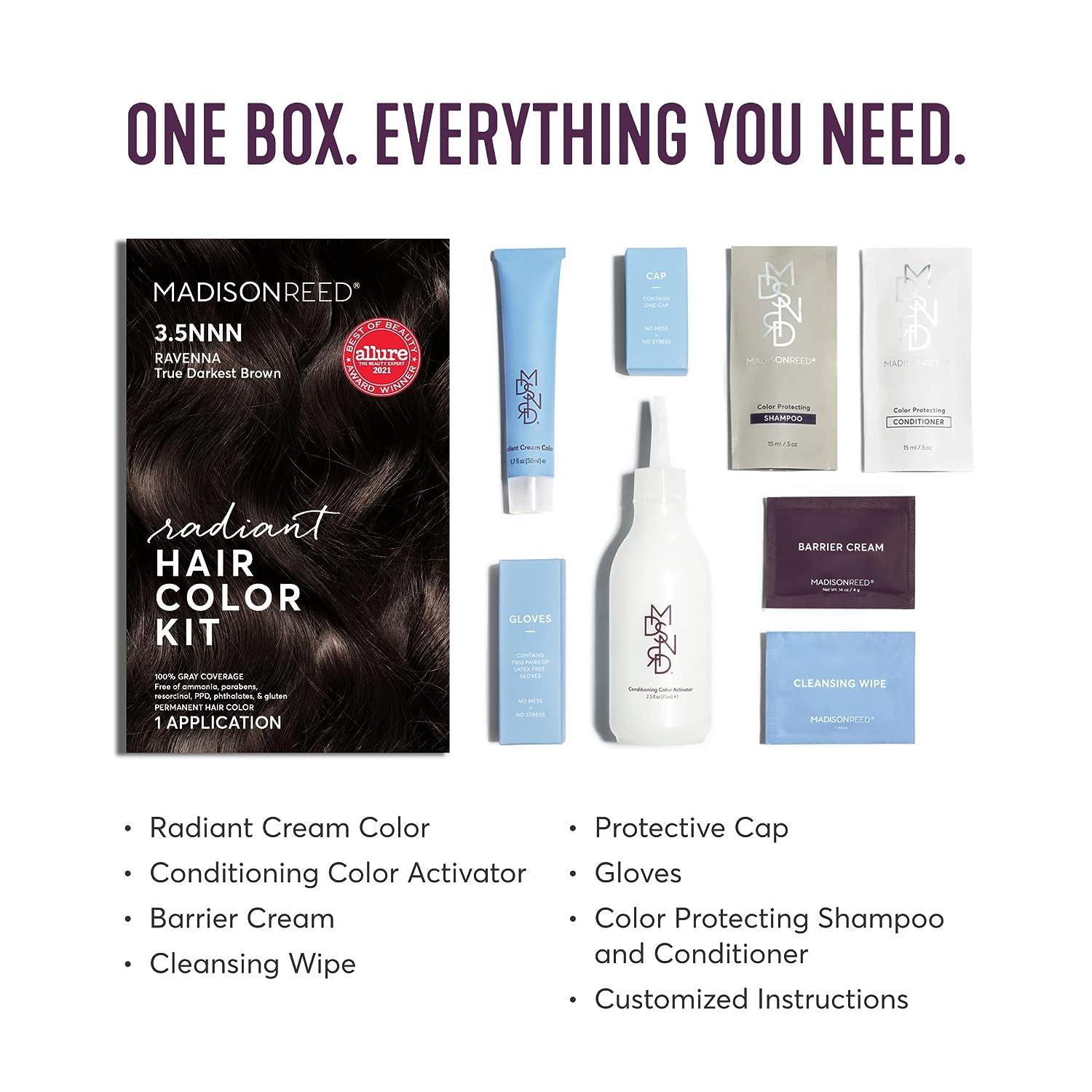 Madison Reed Radiant Hair Color Kit - Ravenna Brown 3.5NNN