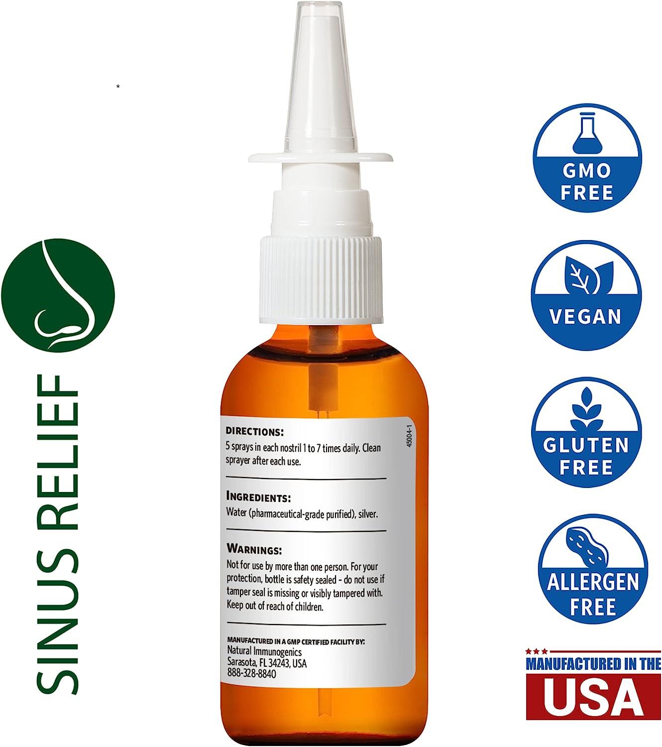 Argentyn 23 Professional BioActive Silver Hydrosol for Sinus Relief