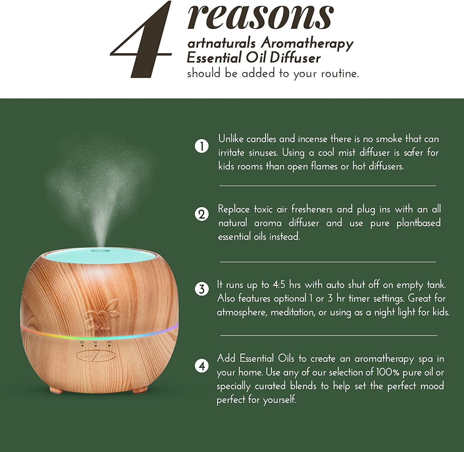 Artnaturals Aroma Oil Diffuser 1 Diffuser