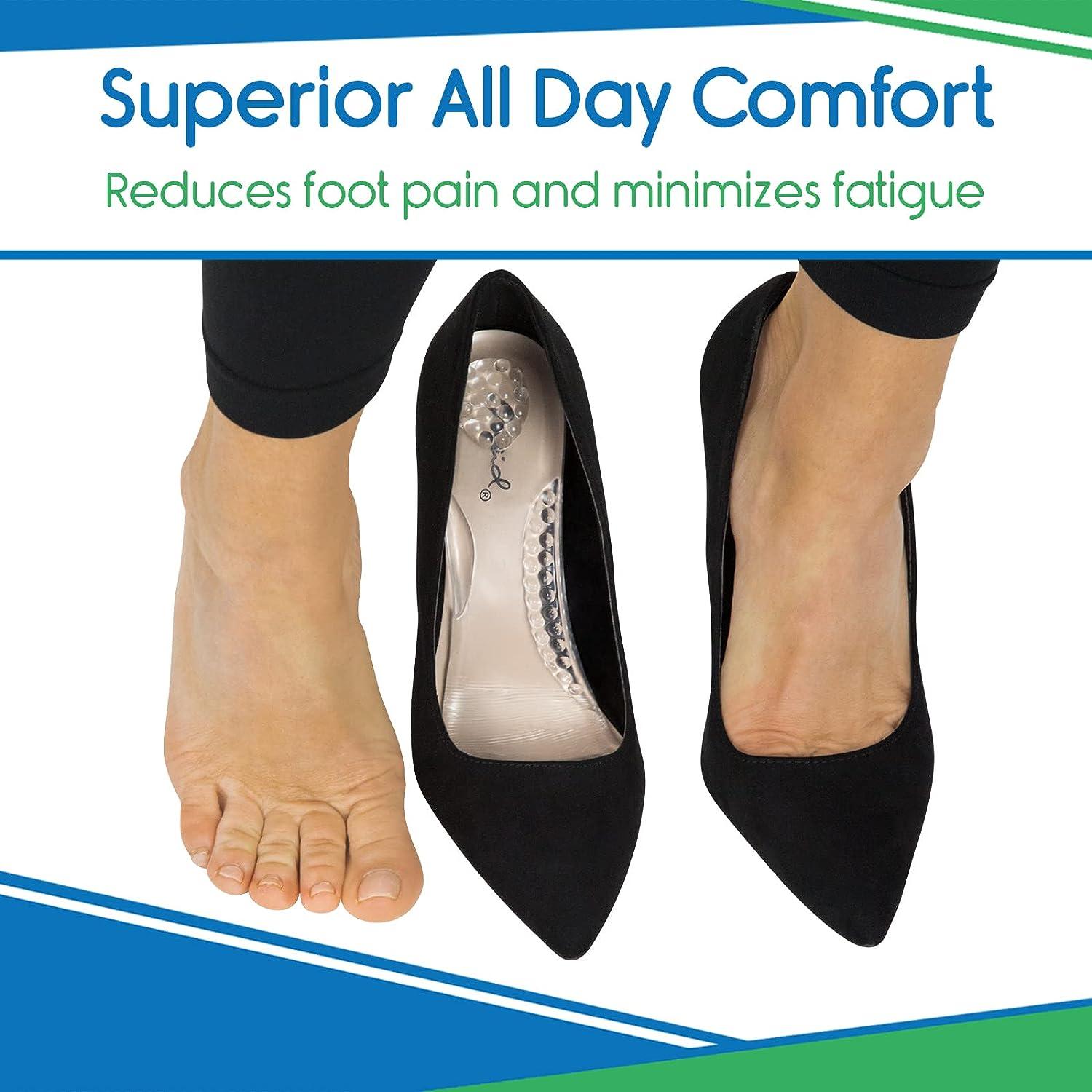 ViveSole High Heels Inserts for Women Silicone Gel Insoles for