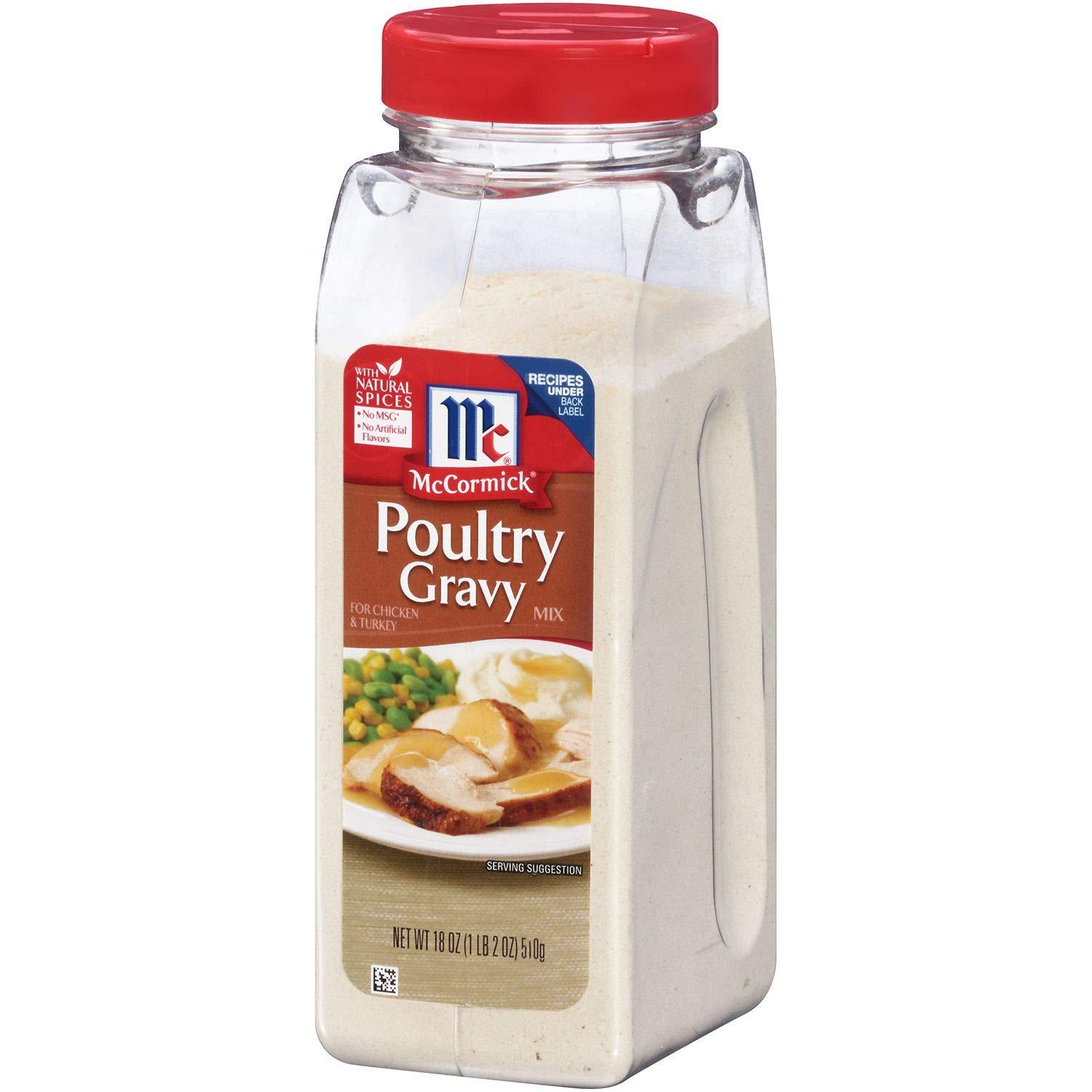 Mccormick Poultry Gravy Mix 1lb 2oz Delicious Homemade Gravy Blend