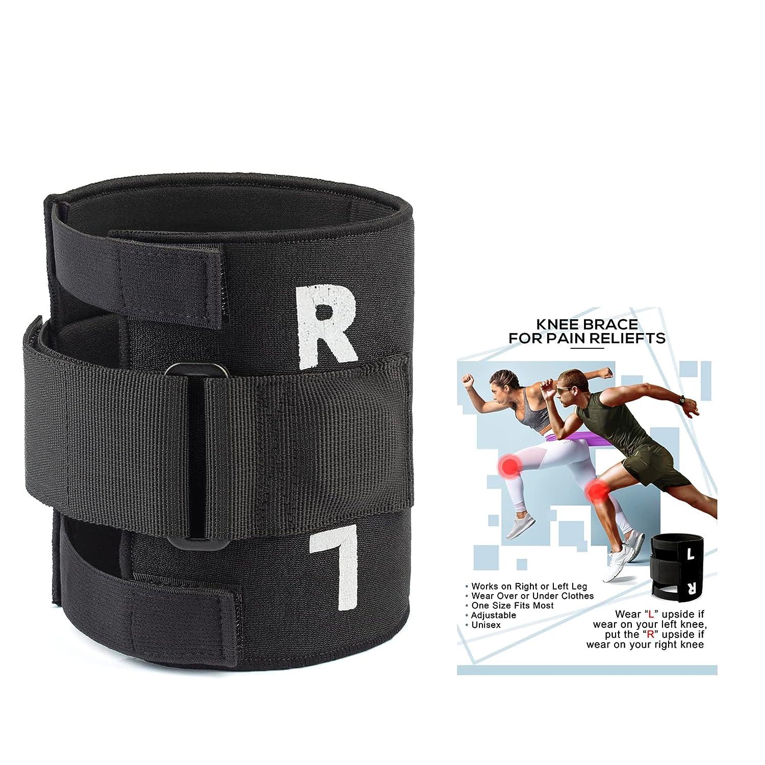 GIRAPHE Large Knee Brace for Sciatica Relief | Acupressure System
