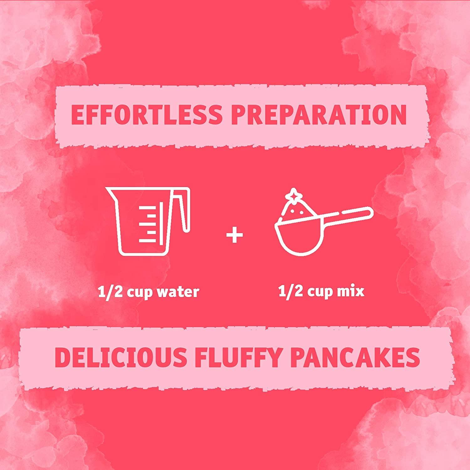 JustAddWater Keto Pancake & Waffle Mix by Phoros Nutrition, Low Carb