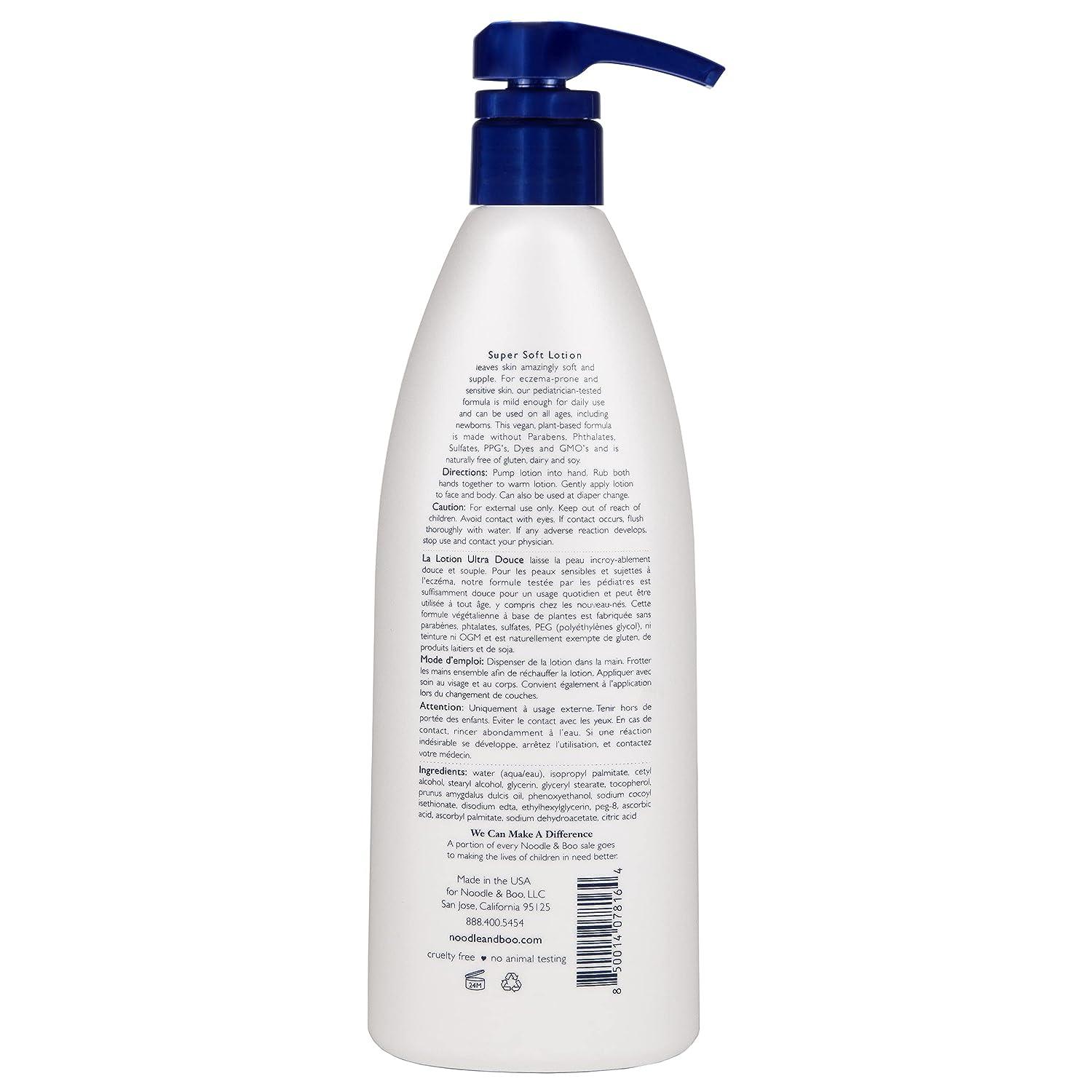 Noodle and boo lotion top