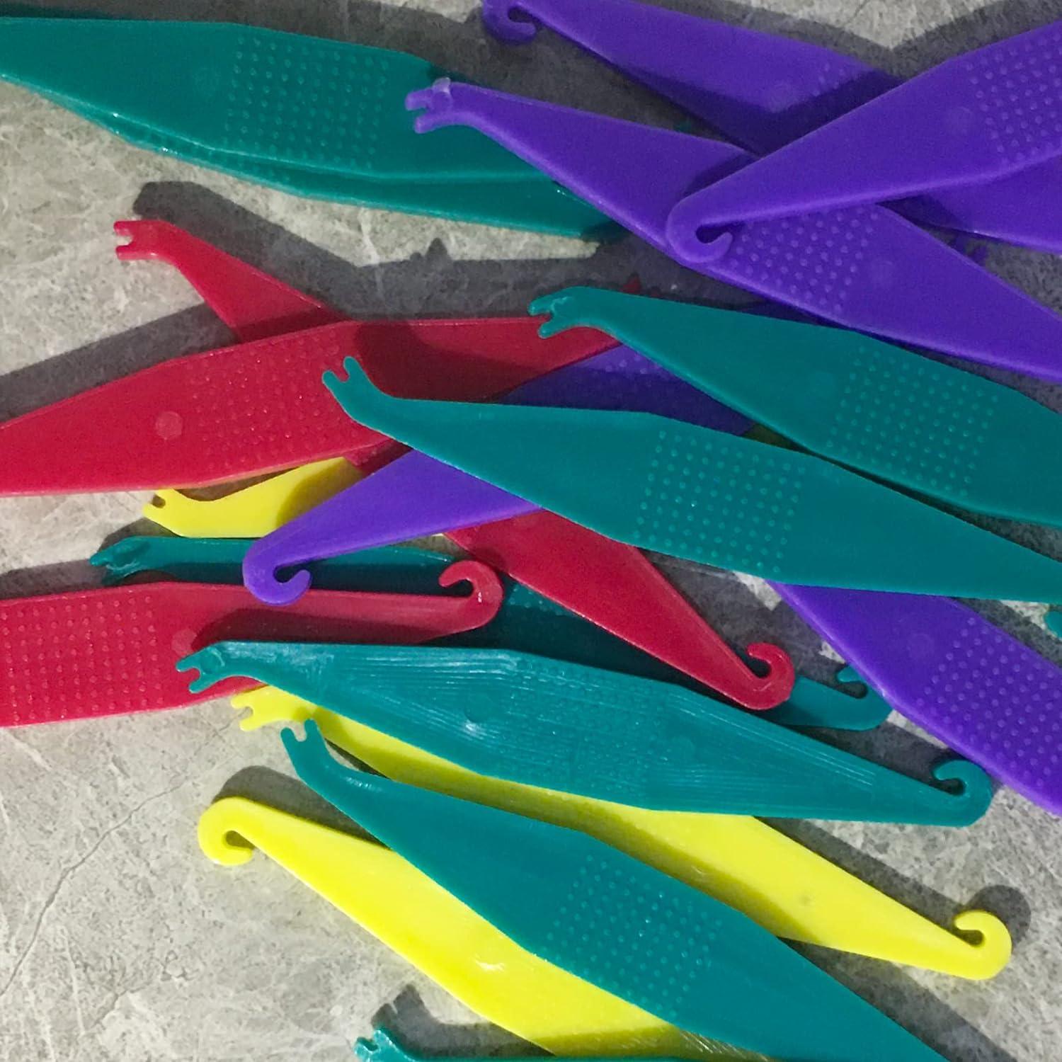 20 Pack Dental Elastic Rubber Bands Placers for Braces Multicolor