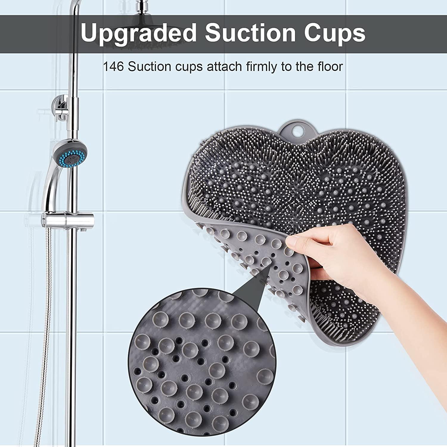 HONYIN XL Size Large Shower Foot Scrubber Mat Cleans,Exfoliation