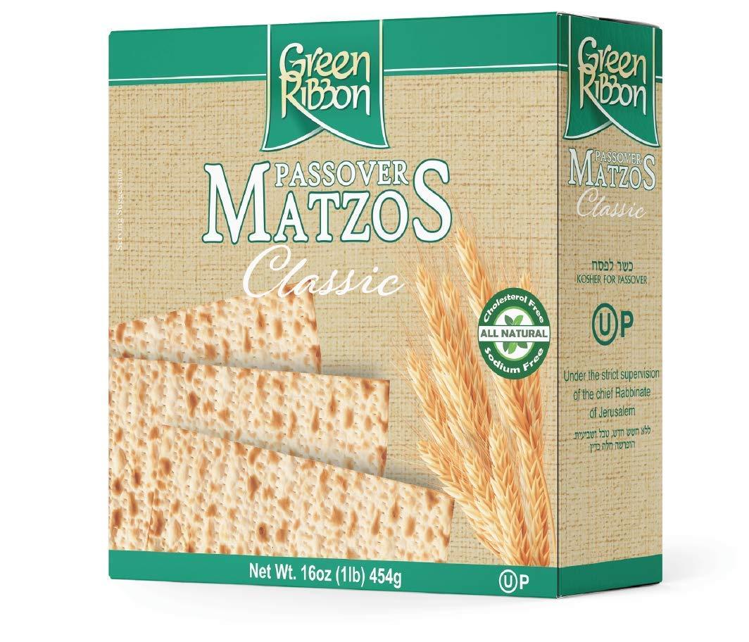 Green Ribbon Passover Matzo 51LB Boxes Premium Quality Kosher Matzo
