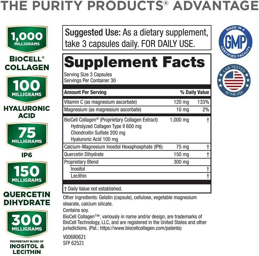 BioCell Collagen Ultimate H.A. Formula Joint and Skin Support 90