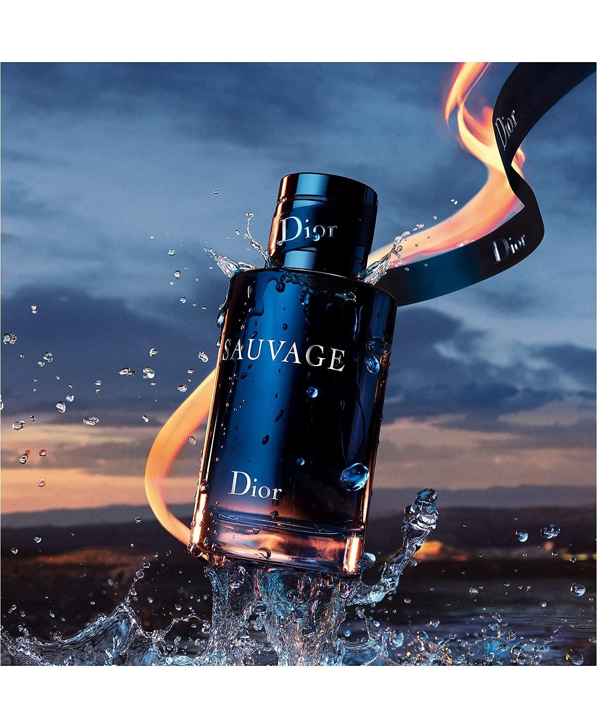 Dior Dior Sauvage 3-piece Set for Men (3.4 Ounce Parfum Spray +