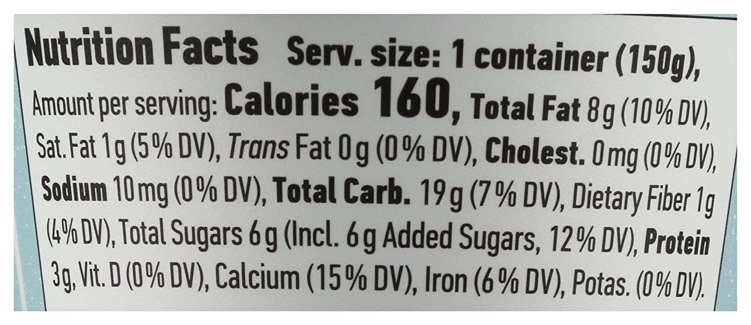 Oatly Plain Oatgurt 5.3 OZ DairyFree Yogurt Alternative