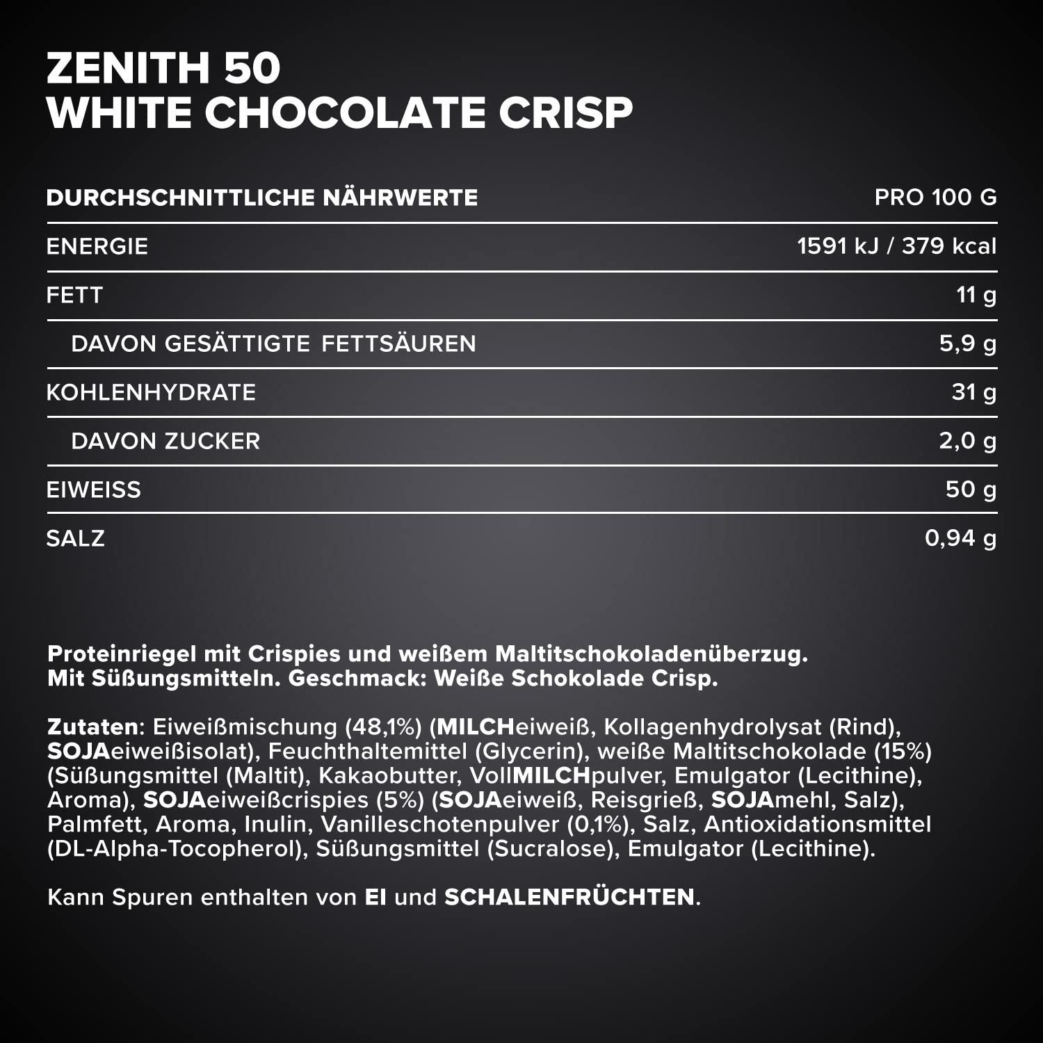IronMaxx Zenith 50 High Protein Bar – White Almond Coconut - View #12