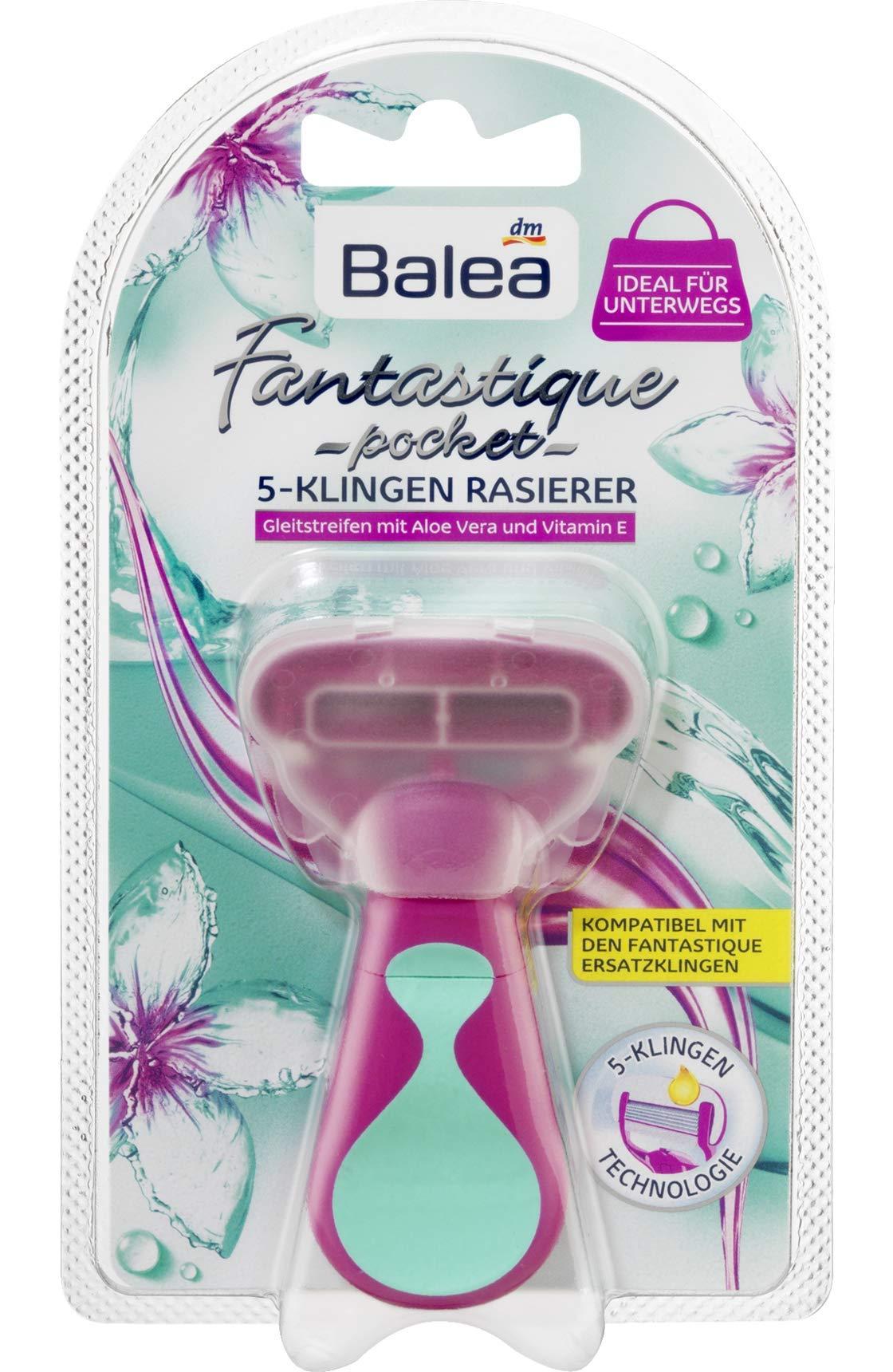 Balea Fantastique Pocket Razor - 1 Piece | Precision Shaving Tool for ...