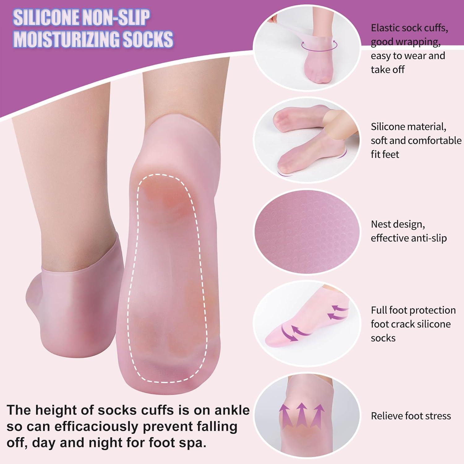 Moisturizing Foot Peel Mask for Soft Hydrated Feet Pair