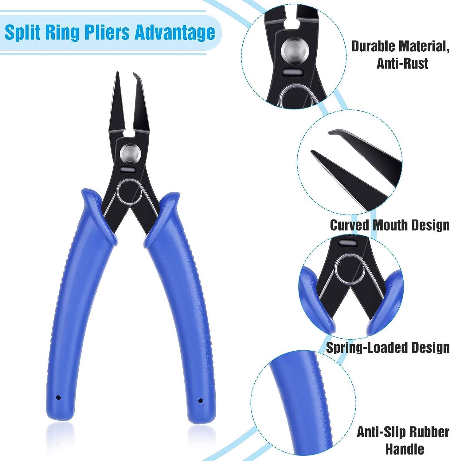 Split Ring Pliers for Jewelry Making Evatage 2Pcs Jump Ring