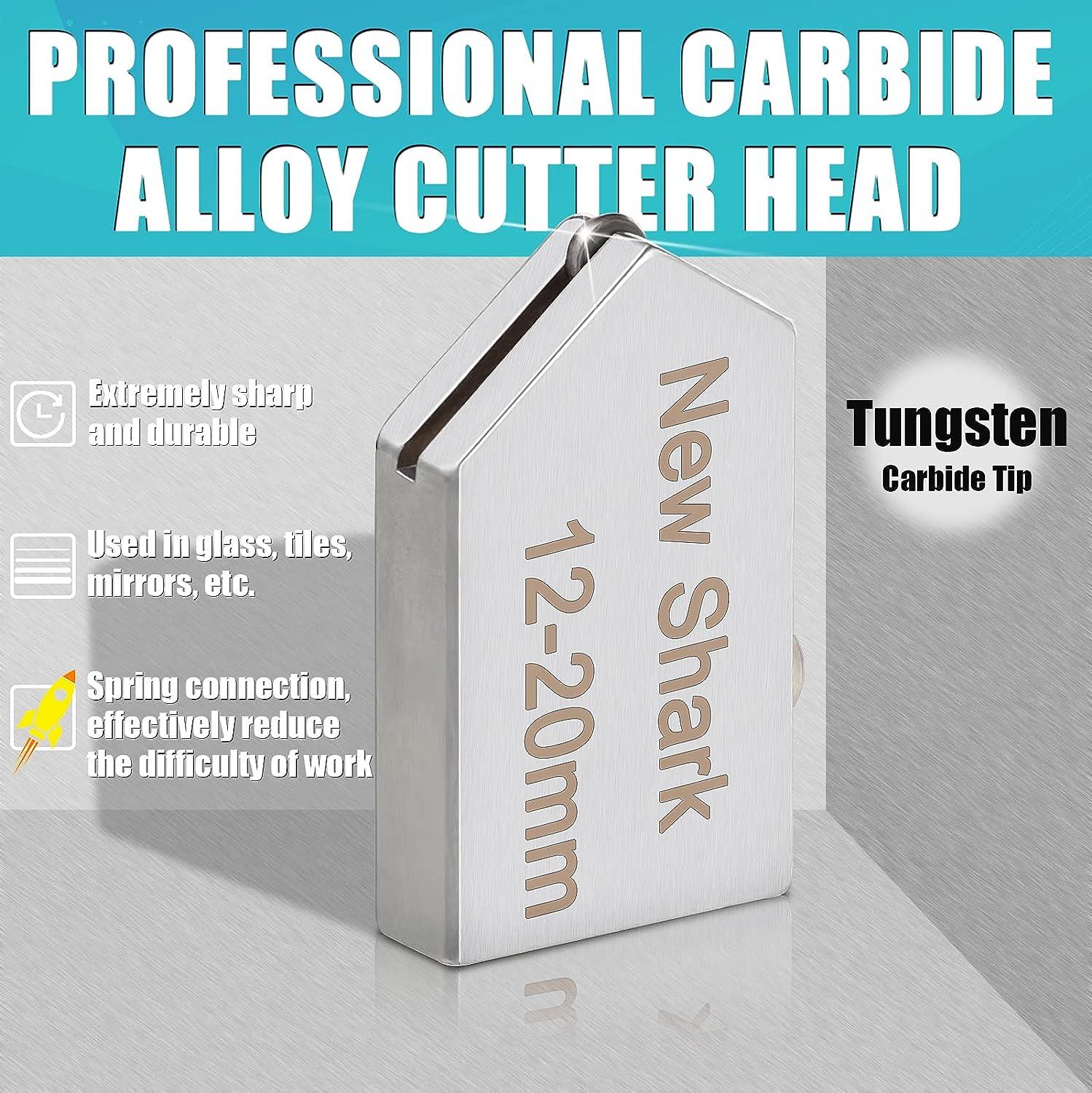  Professional Stained Glass Cutting Tool Pistol Grip Oil Feed  Glass Cutter Cuts Windows, Mirrors and Oil Reservoir
