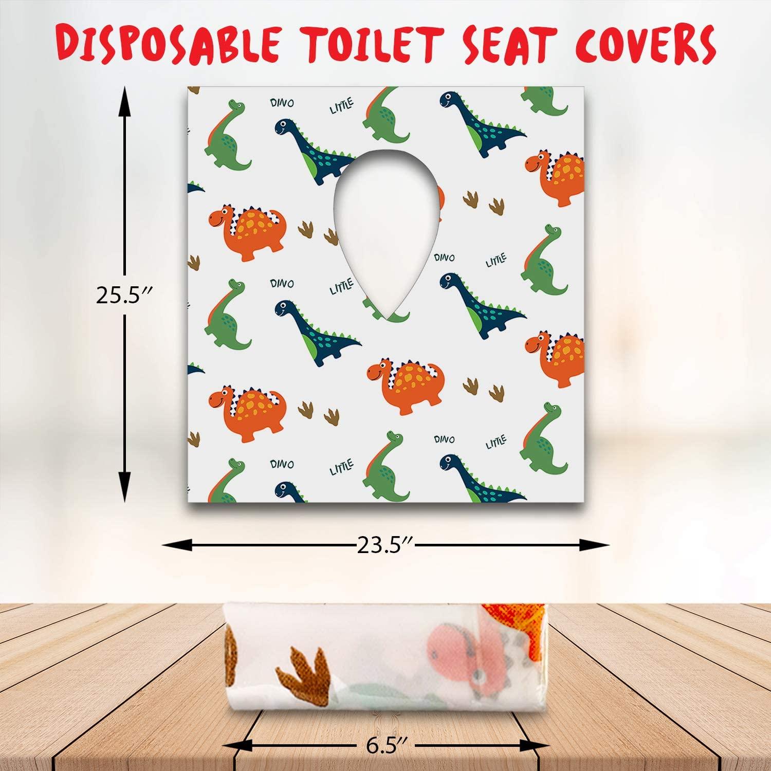 Disposable Toilet Seat Covers for Toddlers, Extra Large Individually