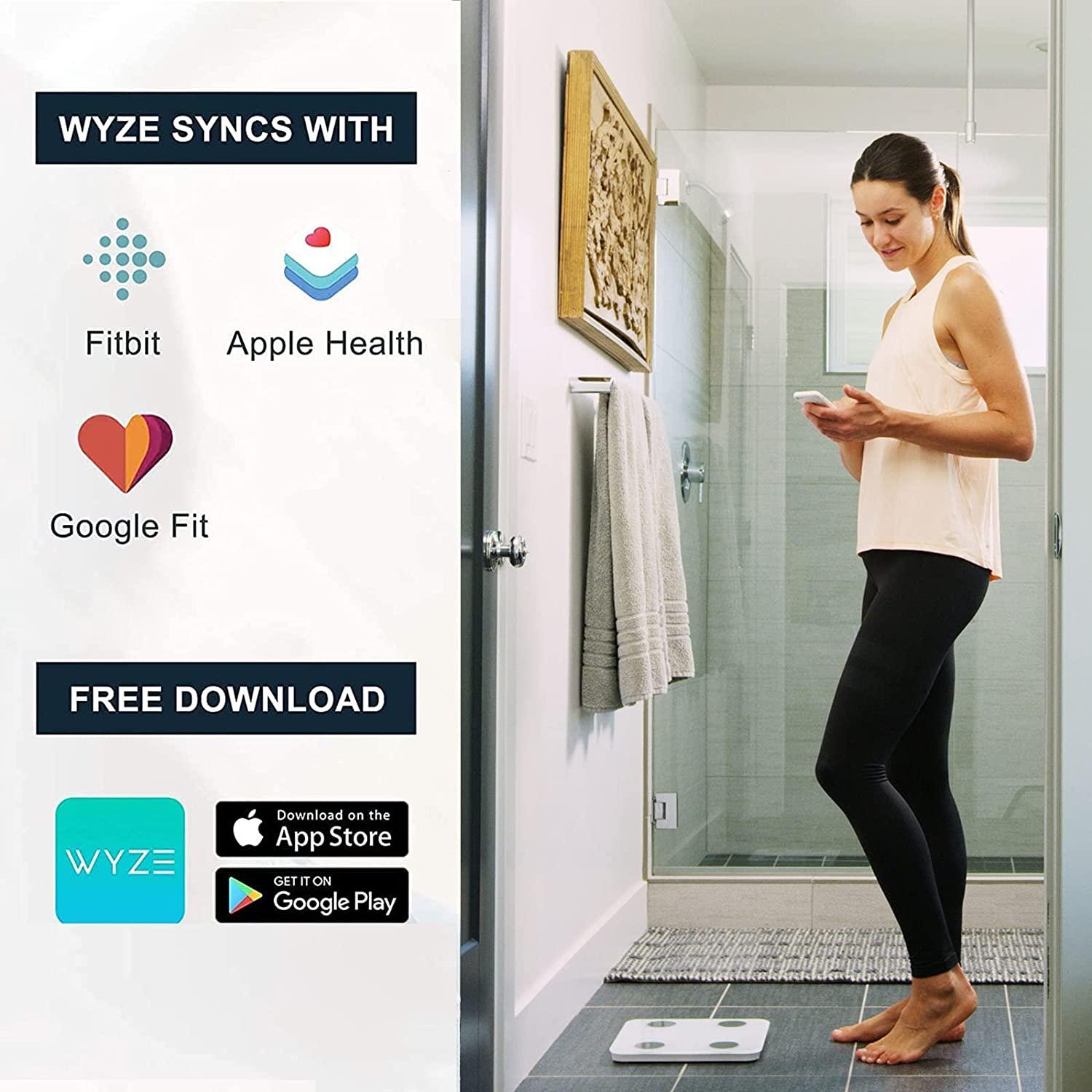 NEW Wyze Scale Bluetooth Body Fat Scale and Body Weight loss