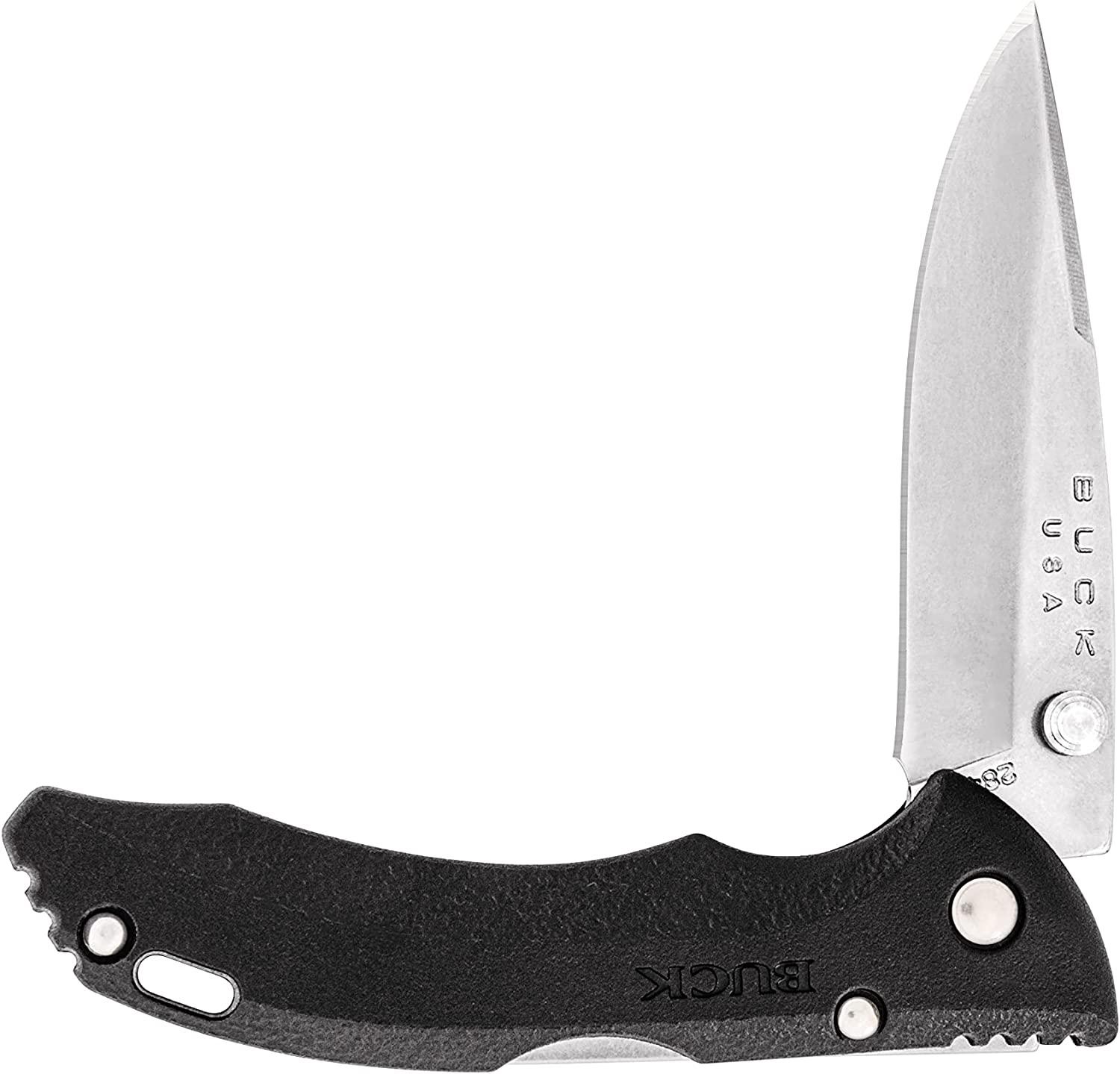 Buck Knives 284 Bantam OneHand Opening Folding Knife in Black