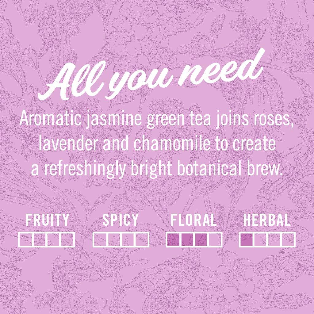 Brew Dr. Kombucha Love Jasmine Green Tea with Lavender, Chamomile