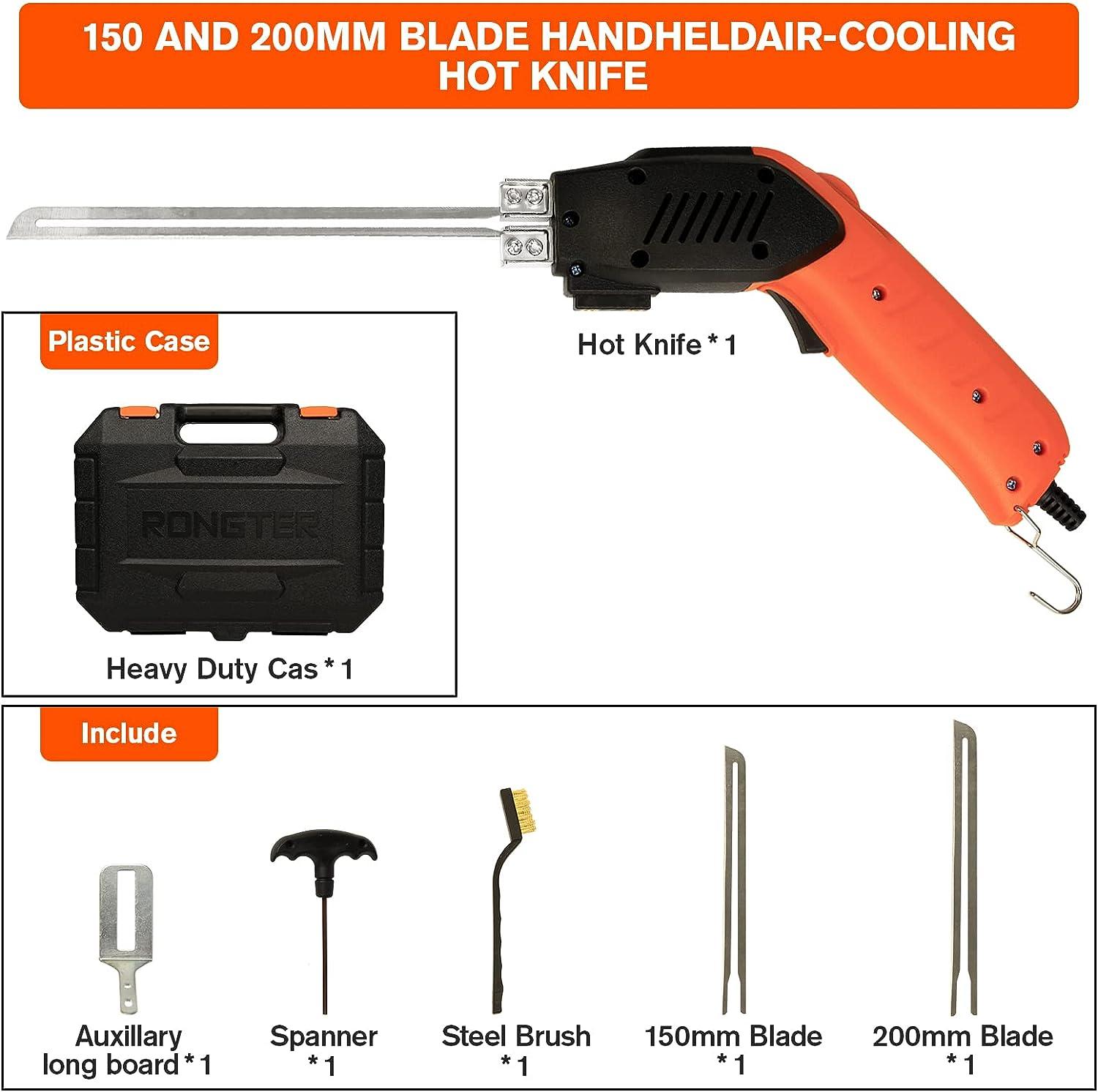 Electric Hot Knife Heat Cutter Heating Tool For Foam Rope Fabric Plastic  Cutting