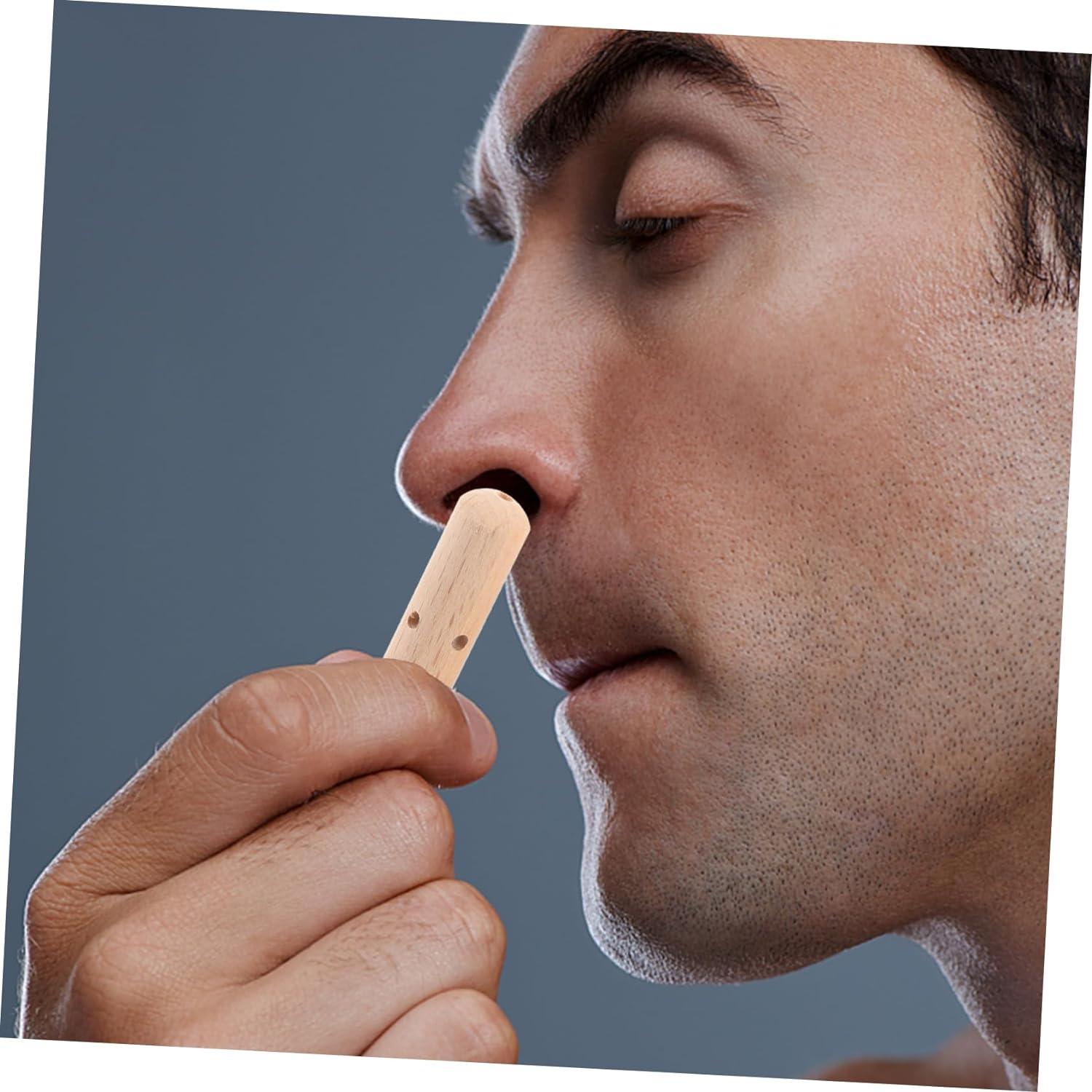 Healifty Incense Sticks 1 Set Blank Inhaler Tube Nasal Inhaler Stick