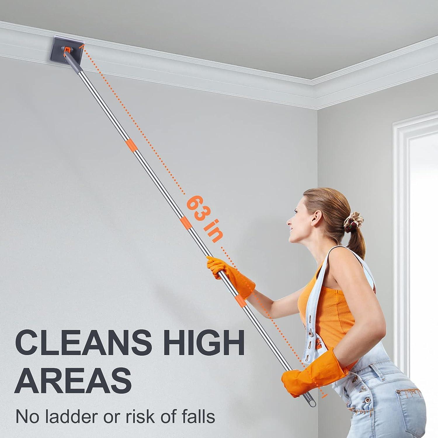 Baseboard Cleaner Tool with Long Handle ROKOXIN Cleaning Tools Mop