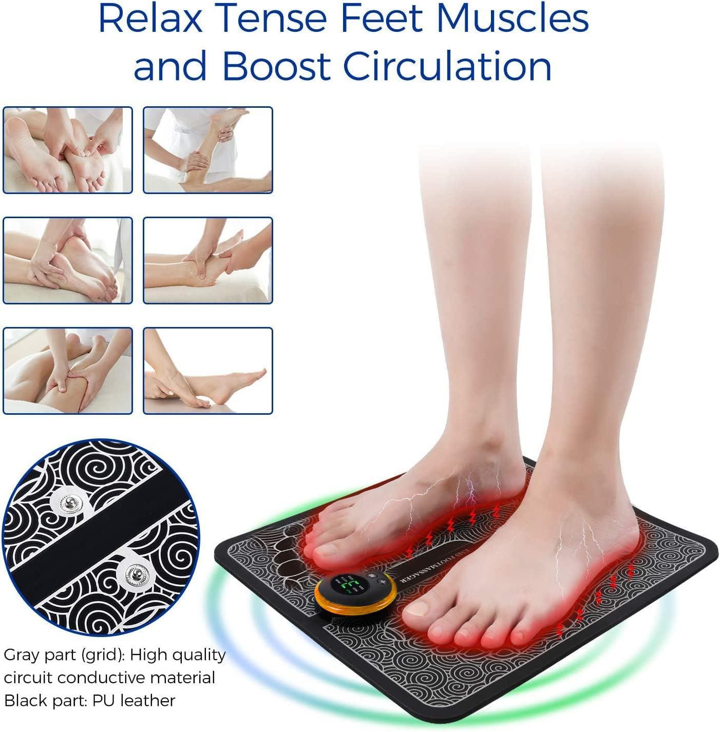 EMS Foot Massager Electric Massage Mat With USB Charging Foo