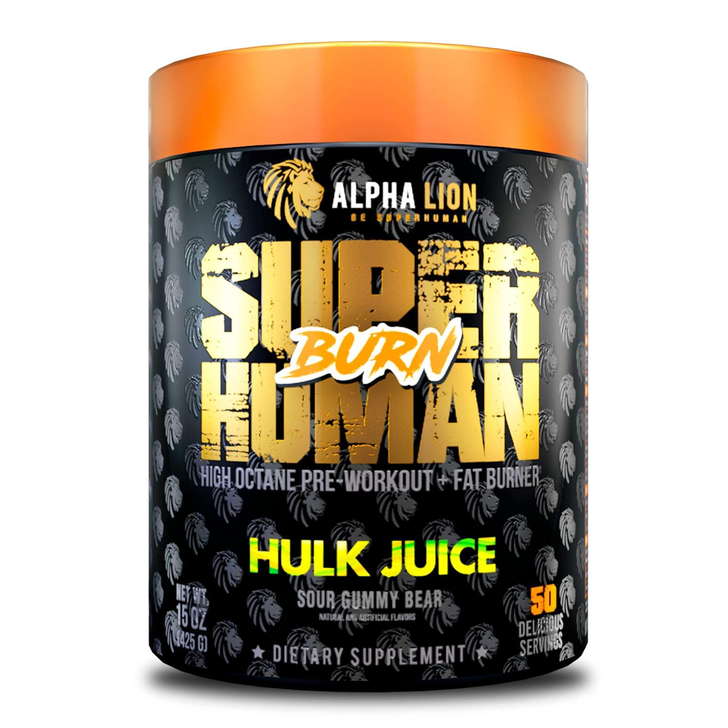 Alpha Lion Burn 2in1 Fat Burning Preworkout Supplement with Appetite