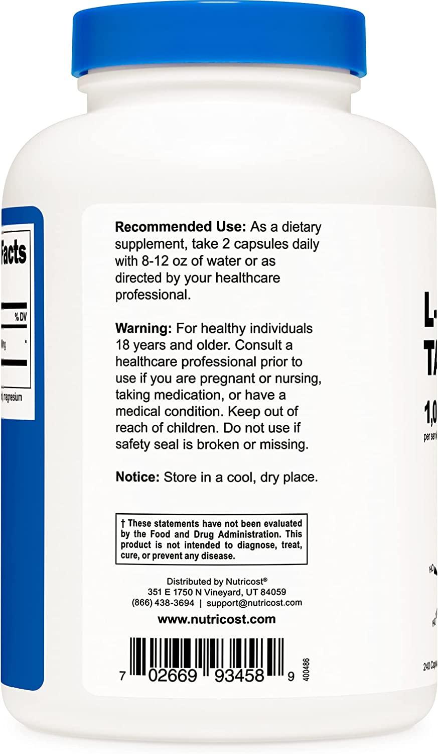 L-Carnitine High Strength | Powerful Vegan L-Carnitine Supplement With - View #6