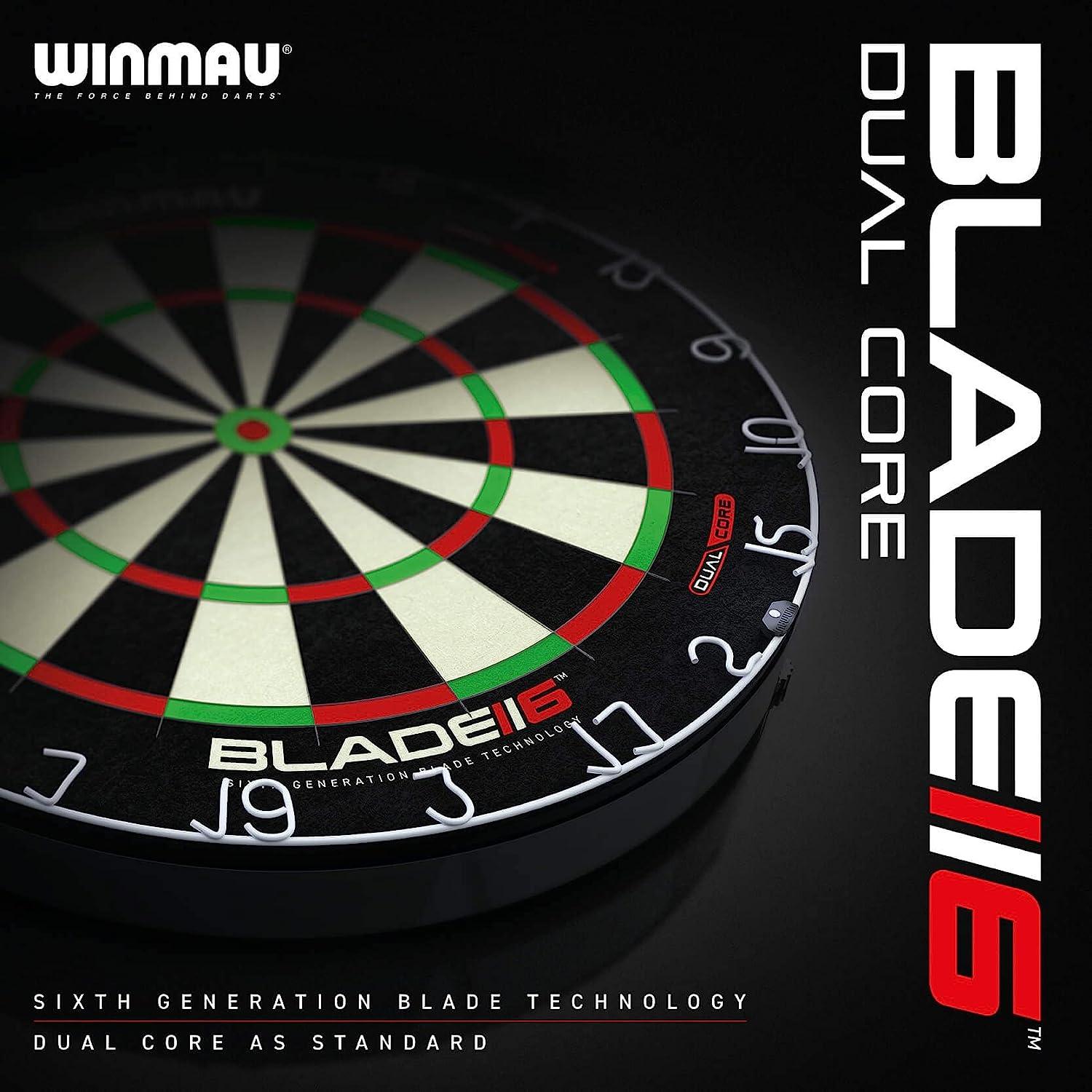 Winmau Blade 5 and Blade6 Dual Core Bristle Dartboards Blade 6 Dual Core