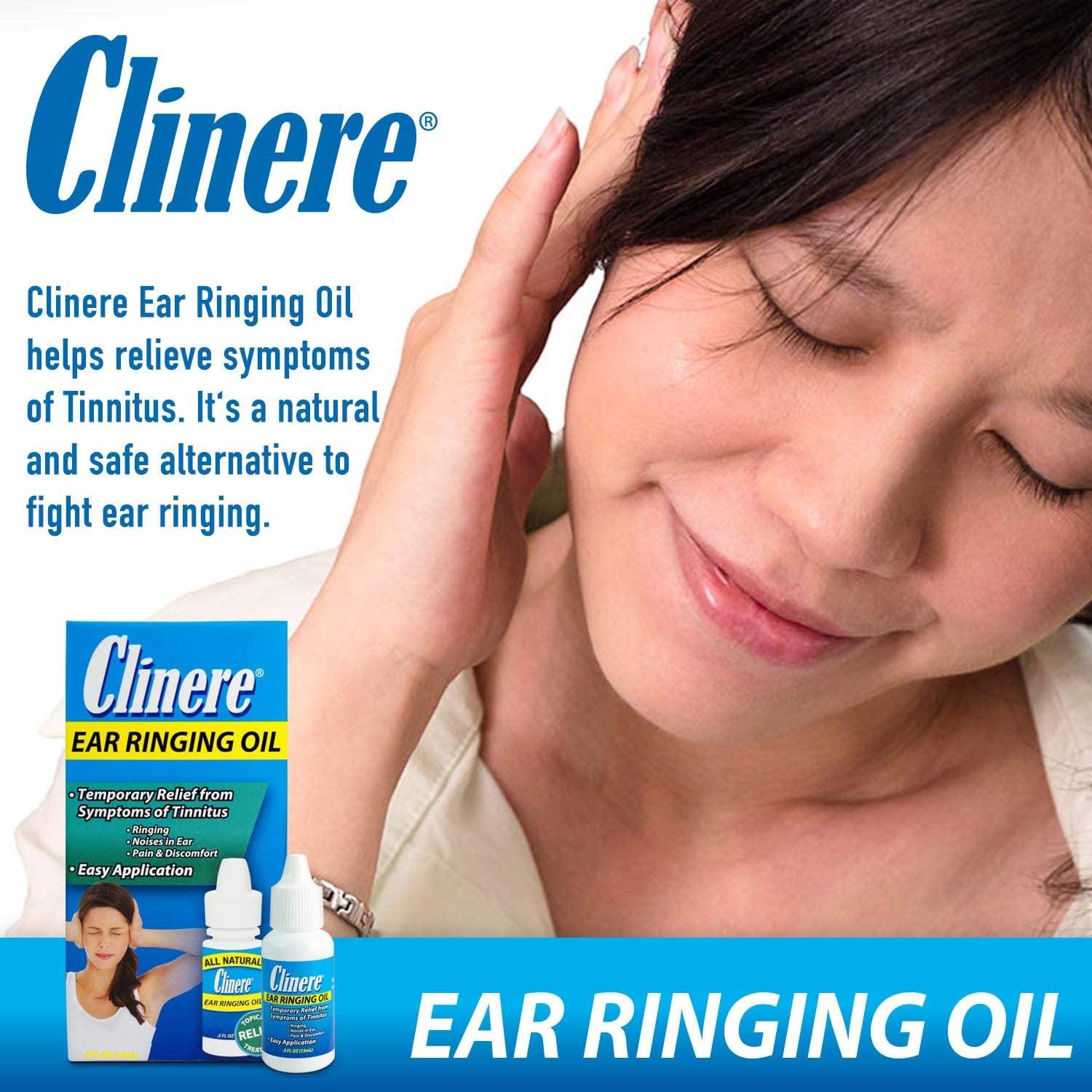 Clinere Ear Ringing Oil Relief Tinnitus & Noises in Ears Relief Drops