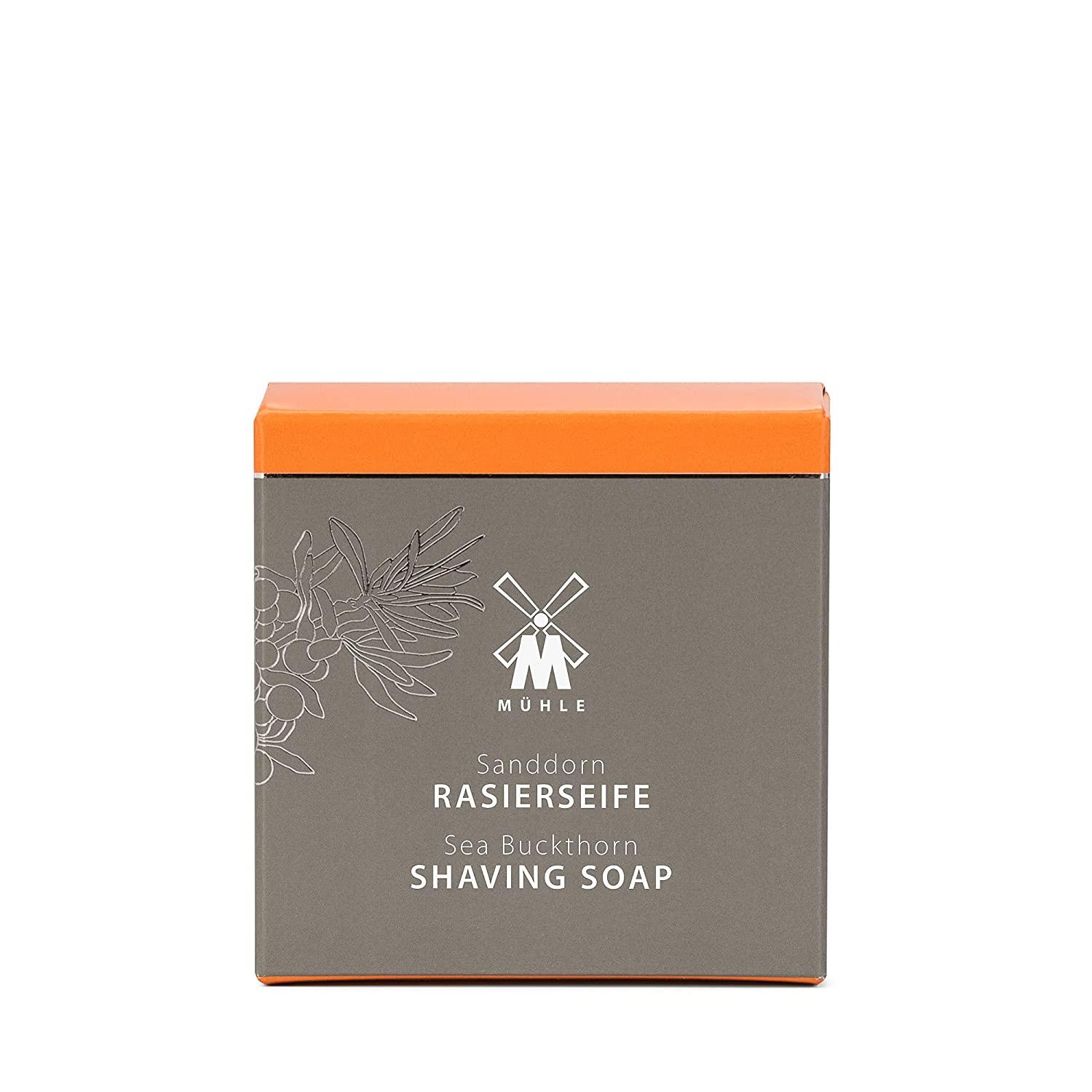 MHLE SHAVE CARE Shaving Soap Trio Aloe Vera, Sea Buckthorn