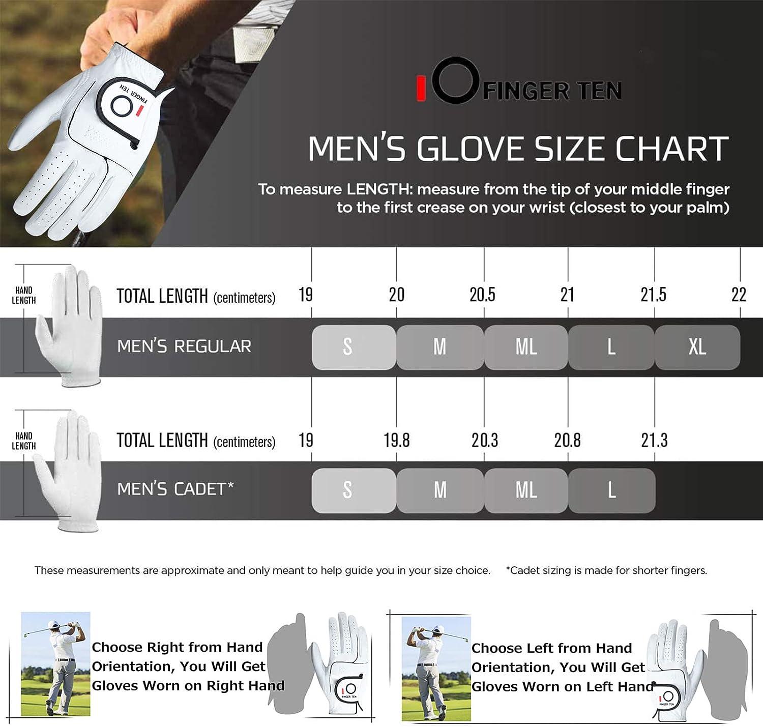 Cadet golf sale glove