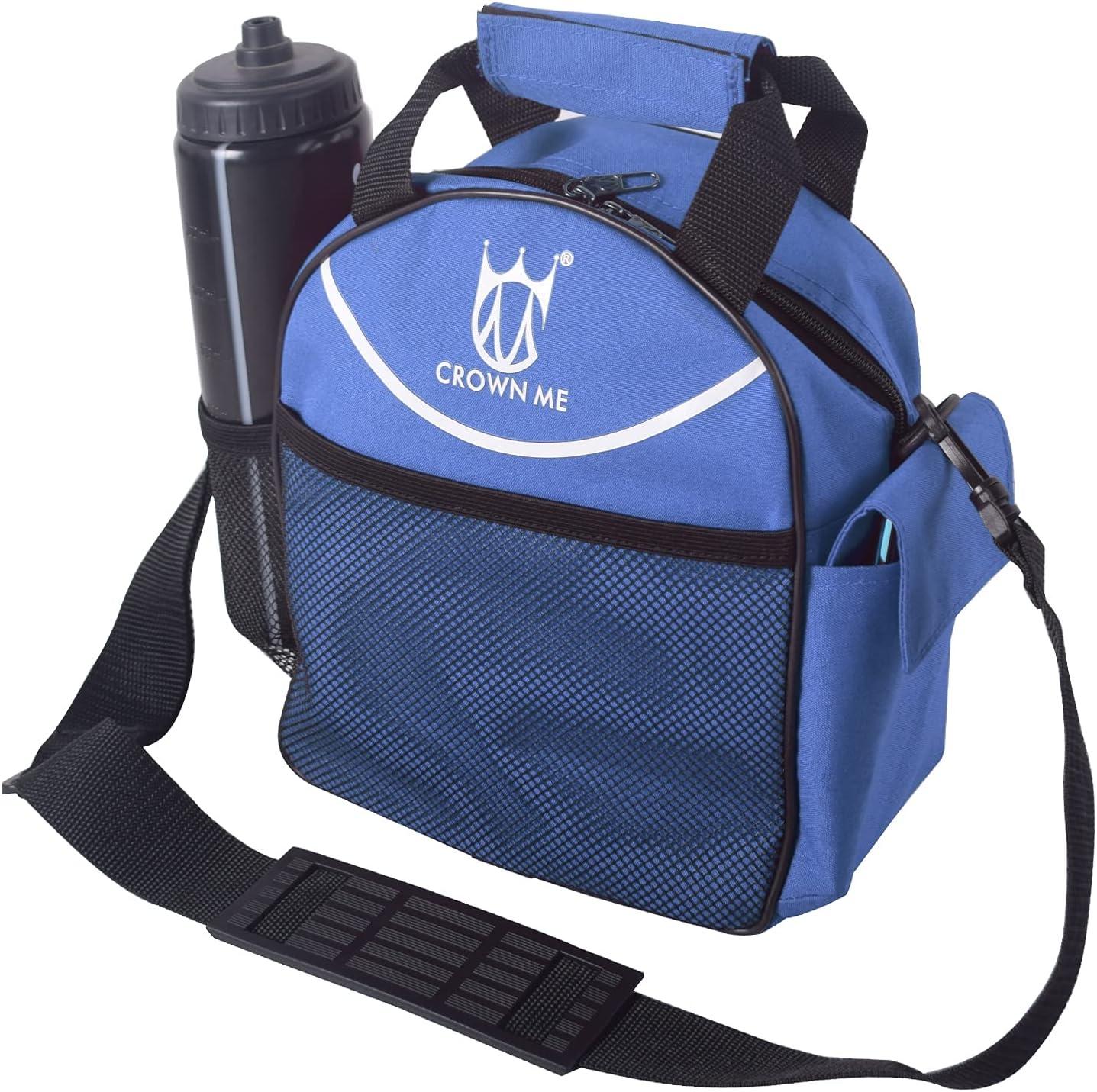 CROWN ME Disc Golf Set 6 Discs, Mini Disc, Starter Bag Blue