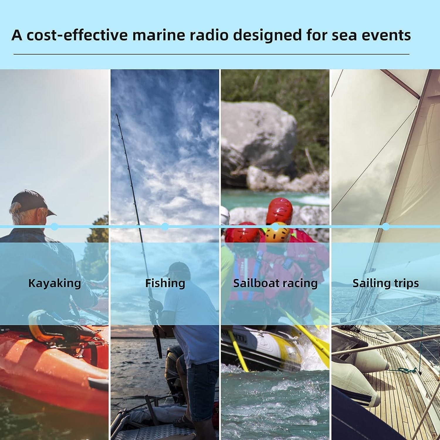 Retevis RT55 Handheld Marine Radio,Marine TwoWay Radios, Floating IP67