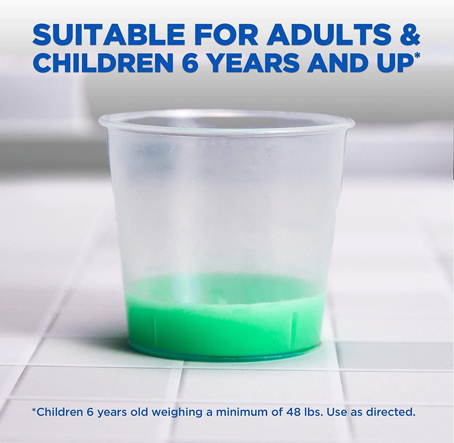 Amazon Basic Care AntiDiarrheal Medicine 1mg per 7.5 mL Mint Flavor 8