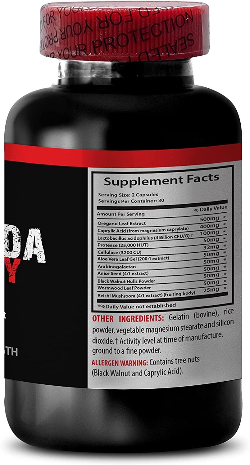 Natural detoxification Supplement Candida Away Extra Strength Formula