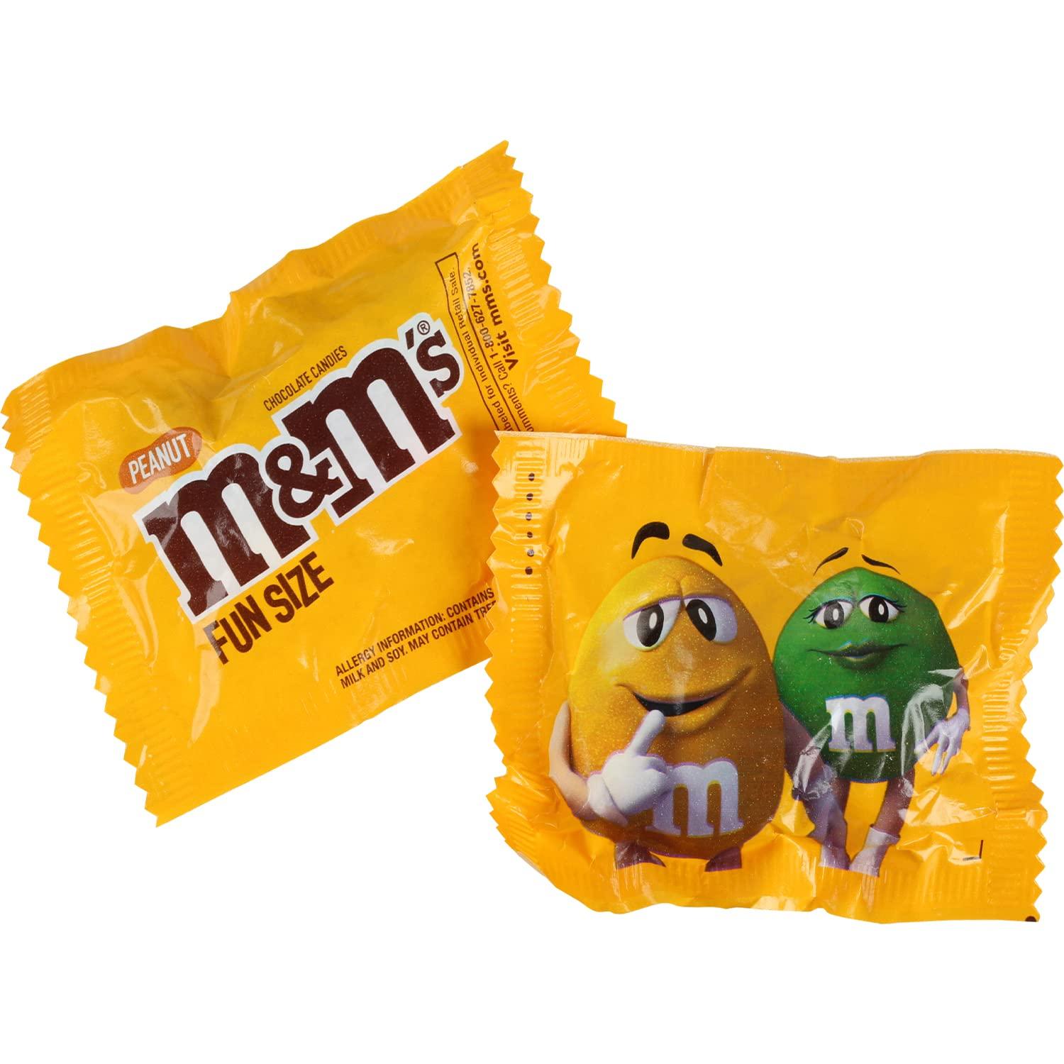 m&m peanut fun size