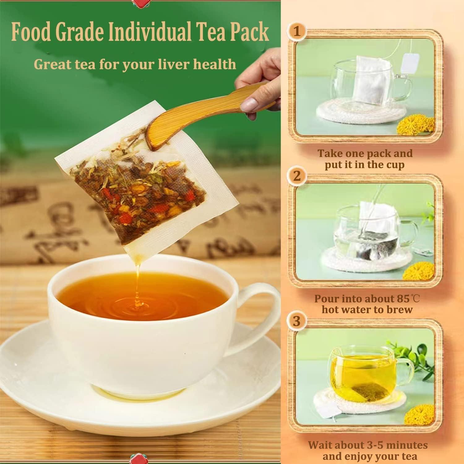 18 Flavors Liver Care Tea - Daily Liver Nourishing With 18 Different Herbs, Enhance Your Well-Being In Kenya | Herbal - Foto 4