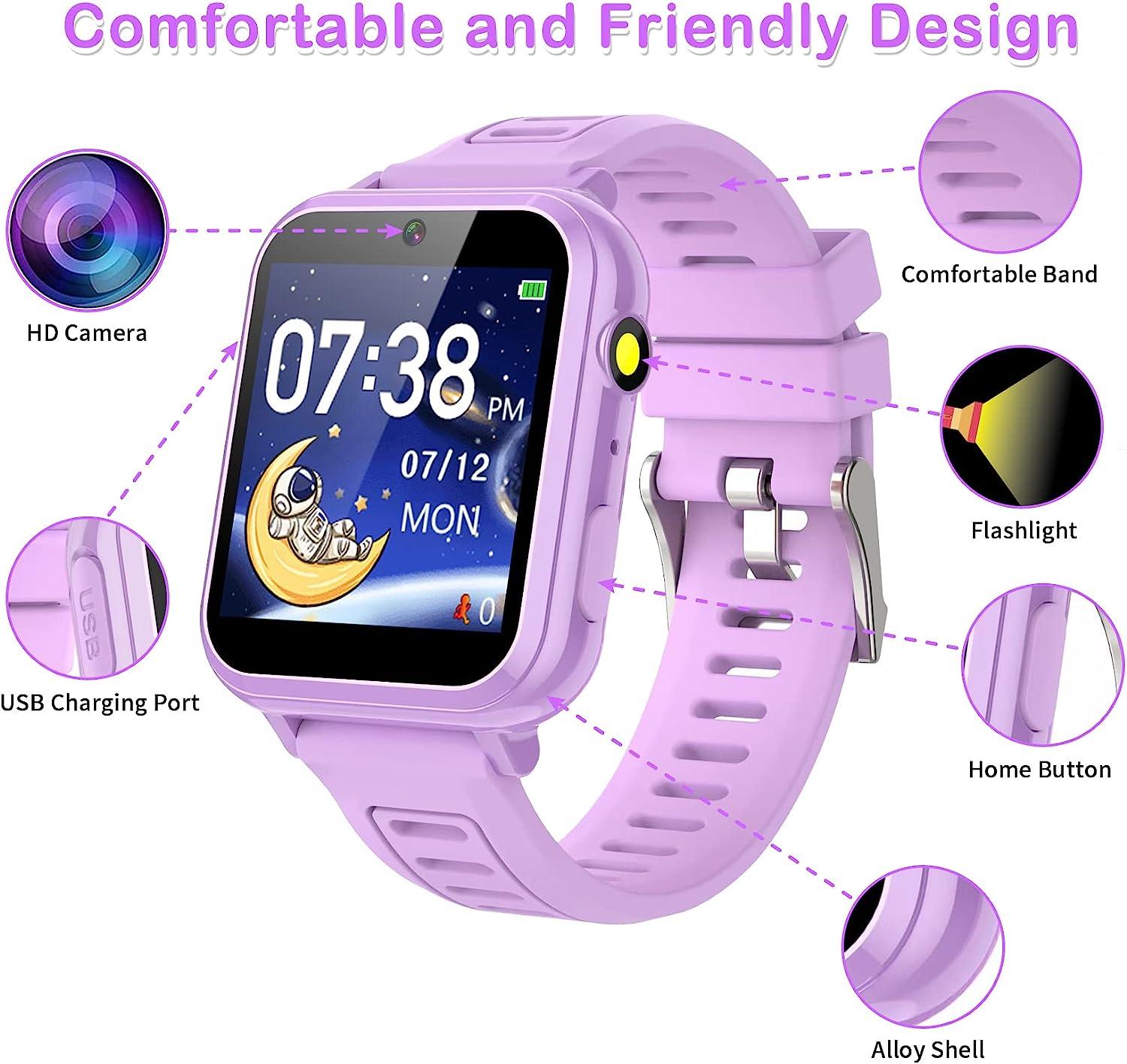 Kids Smart Watch Smart Watch for Kids Toys with 24 Games Camera