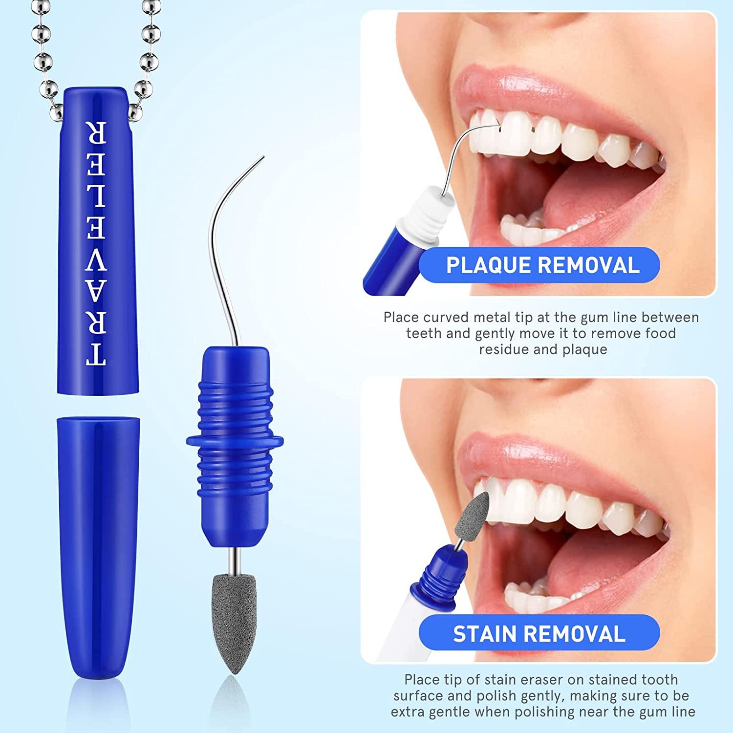 2pcs Portable Oral Dental Tooth Hook Hygeine Cleaning Molars Tool Teeth