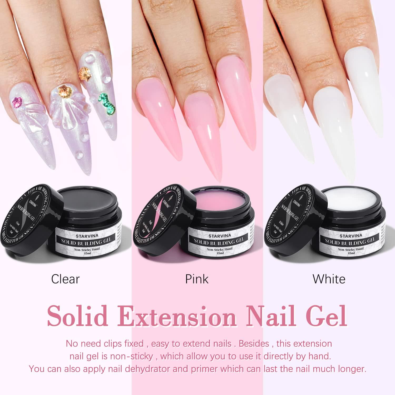 Non Stick Nail Extension Gel, Acrylic Hand Extension Gel