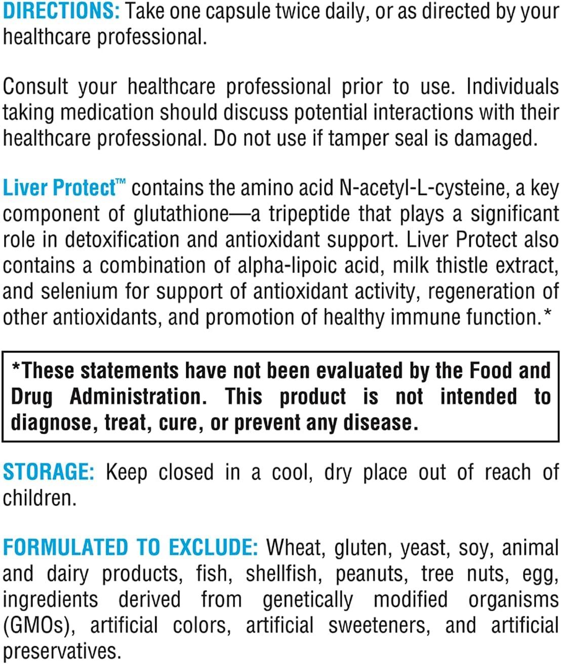 XYMOGEN Liver Protect - Liver Health Support Supplement with Milk Thistle  Extract, ALA, NAC, and Selenium - 120 Capsules | Buy Now with Express  International Delivery | GoSupps.com