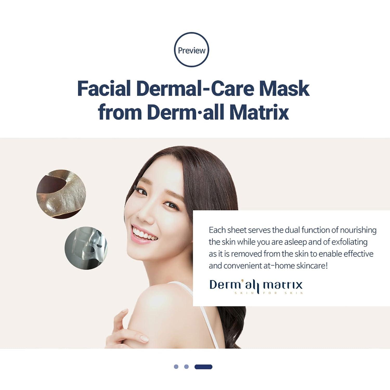 DERM ALL MATRIX Daily Facial Dermalcare (35g/sheet) Overnight mask