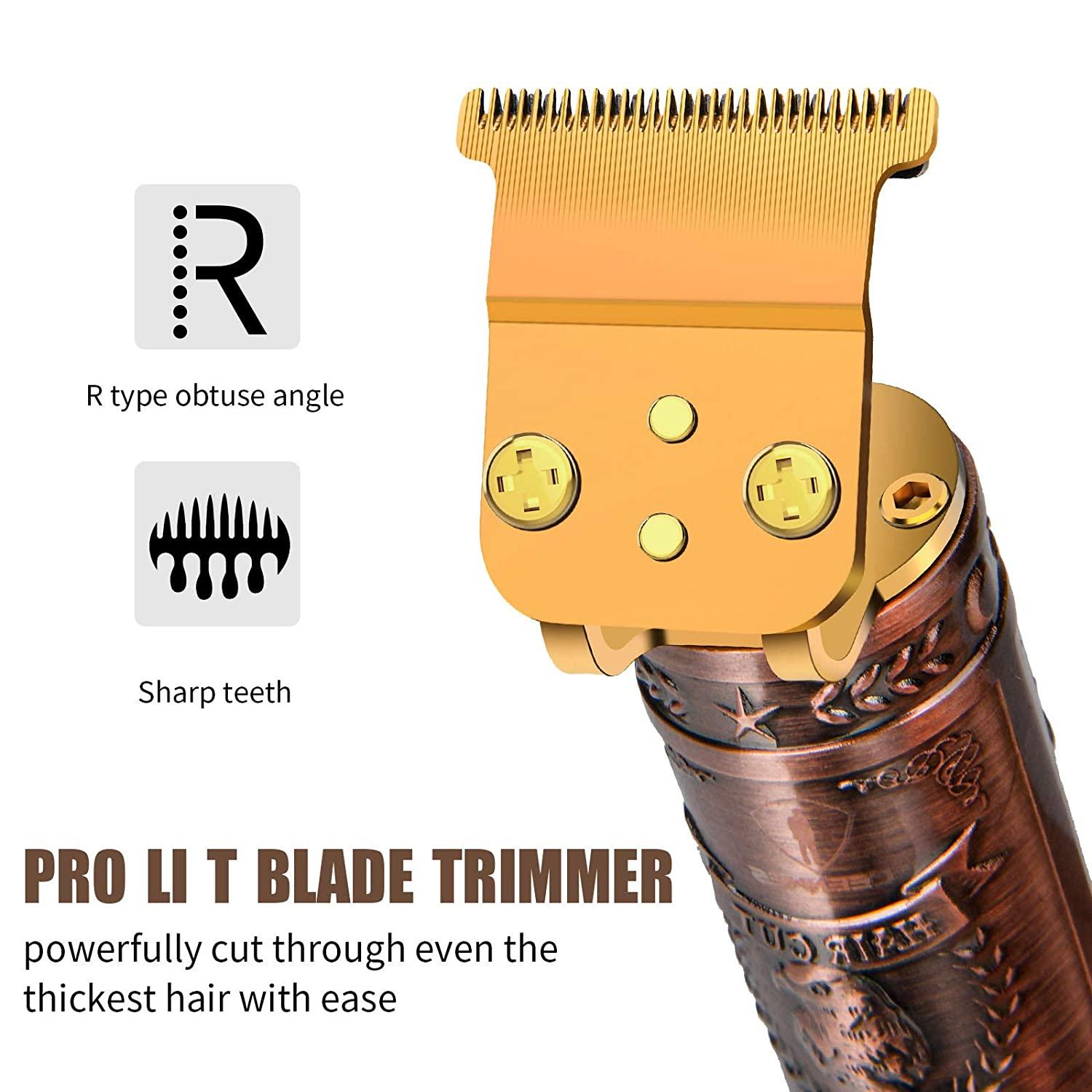 Ceenwes Zero Balde Hair Trimmer Pro T Outline Clippers T Blade Trimmer