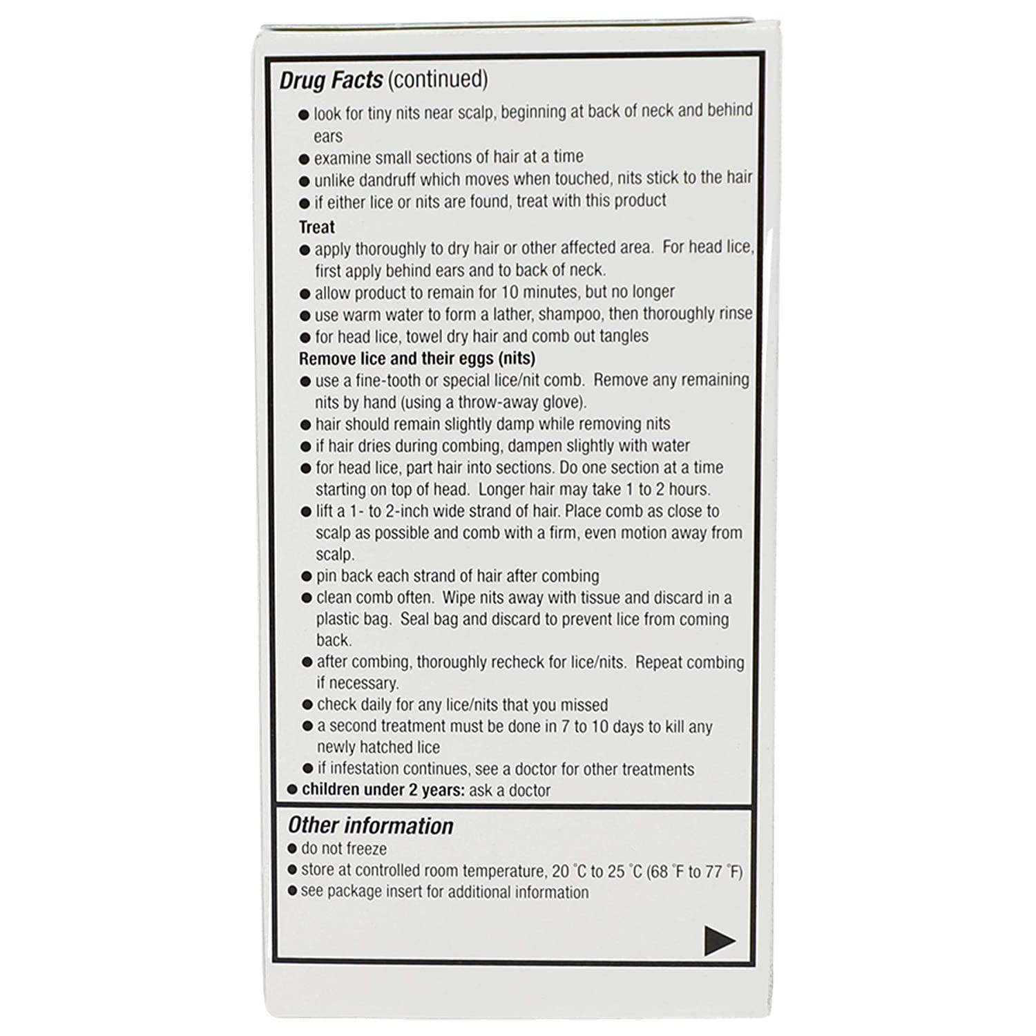 Mata Piojos, Lice and Nit Treatment Shampoo, For Kids and Adults, 2 FL